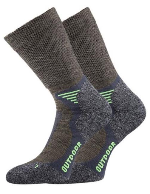 2 Paar TippTexx 24 Wandersocken Trekkingsocken mit Wolle vom Merinoschaf